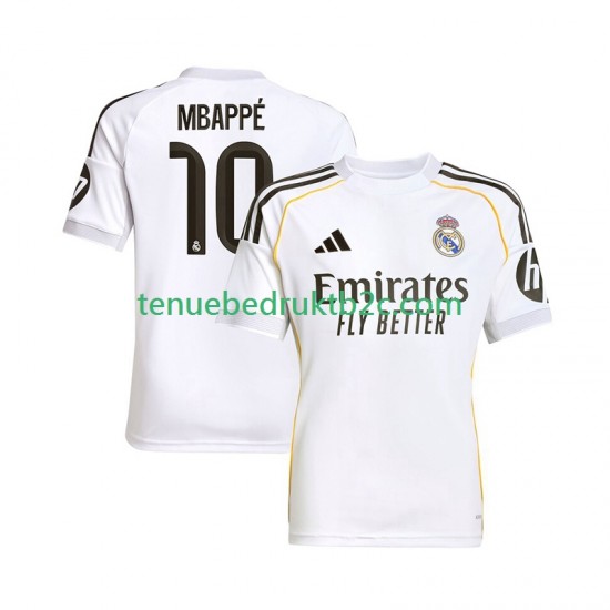 Thuisshirt Real Madrid Kylian Mbappe 10 Mannen 2025-26 S-S