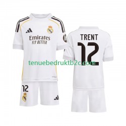 Thuisshirt Real Madrid Trent Alexander-Arnold 12 Voetbalteneu Kinderen 2025-26 S-S