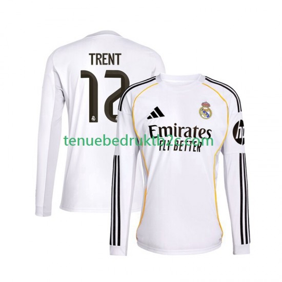 Thuisshirt Real Madrid Trent Alexander-Arnold 12 Mannen 2025-26 L-S