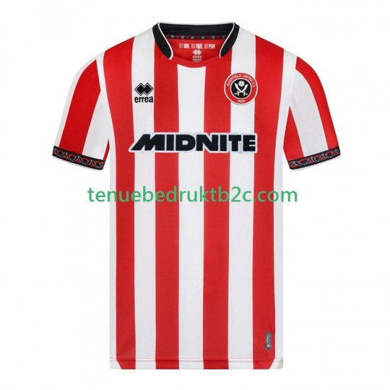 Thuisshirt Sheffield United Mannen 2025-26 S-S