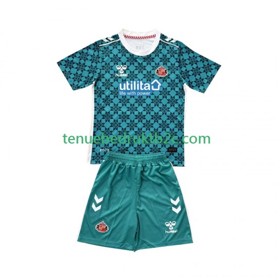Thuisshirt Keeper Sunderland Voetbalteneu Kinderen 2025-26 S-S