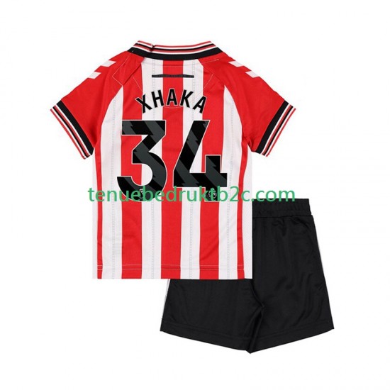 Thuisshirt Sunderland Granit Xhaka 34 Voetbalteneu Kinderen 2025-26 S-S