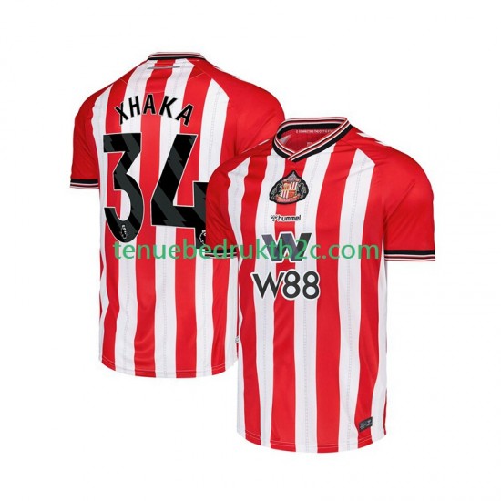 Thuisshirt Sunderland Granit Xhaka 34 Mannen 2025-26 S-S