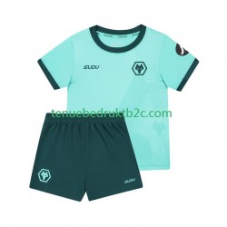 Uitshirt Wolverhampton Wanderers Voetbalteneu Kinderen 2025-26 S-S