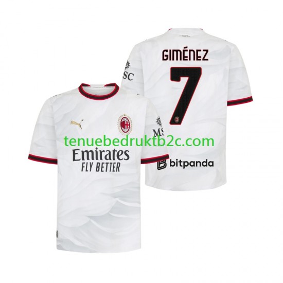 Uitshirt AC Milan Gimenez 7 Mannen 2026-27 S-S