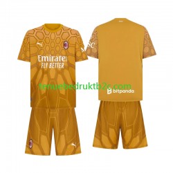 Thuisshirt AC Milan Keeper Voetbalteneu Kinderen 2026-27 S-S