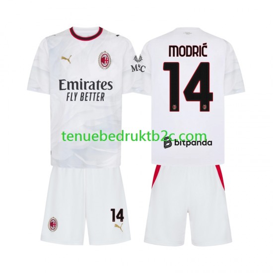 Uitshirt AC Milan Luka Modric 14 Voetbalteneu Kinderen 2026-27 S-S