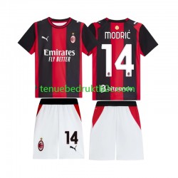 Thuisshirt AC Milan Luka Modric 14 Voetbalteneu Kinderen 2026-27 S-S