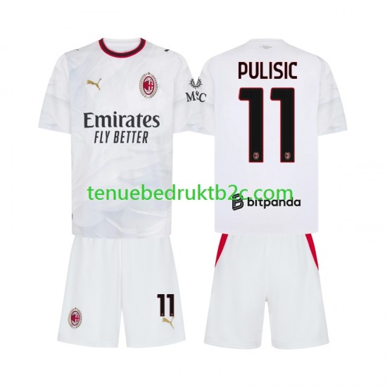 Uitshirt AC Milan Pulisic 11 Voetbalteneu Kinderen 2026-27 S-S