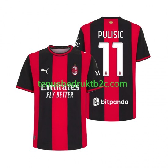 Thuisshirt AC Milan Pulisic 11 Mannen 2026-27 S-S
