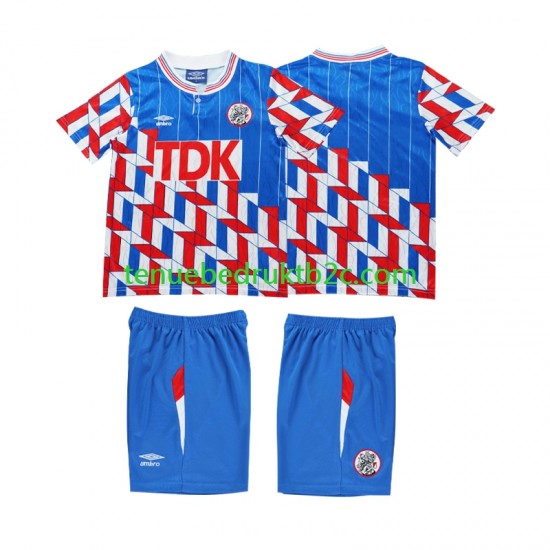 Uitshirt Retro AFC Ajax 1989 1990 Voetbalteneu Kinderen L-S