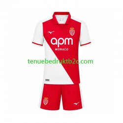 Thuisshirt AS Monaco Voetbalteneu Kinderen 2026-27 S-S