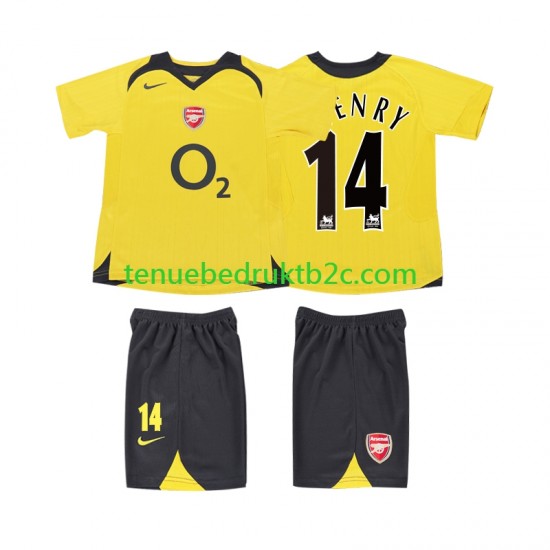 Uitshirt Retro Arsenal Thierry Henry 14 2005 Voetbalteneu Kinderen 2006 S-S