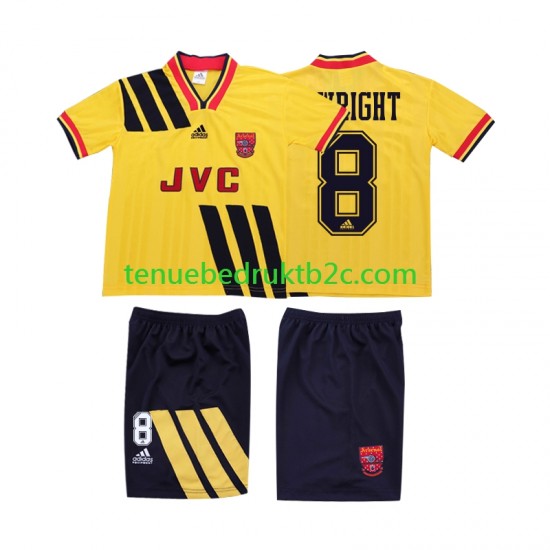 Uitshirt Retro Arsenal WRIGHT 8 1993 Voetbalteneu Kinderen 1994 S-S