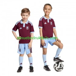 Thuisshirt Aston Villa Voetbalteneu Kinderen 2026-27 S-S