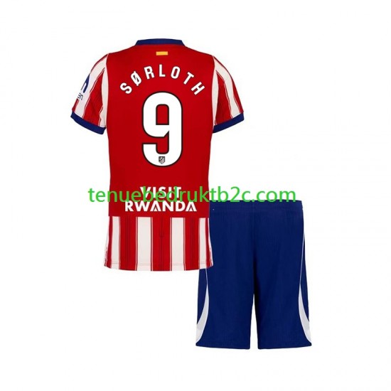Thuisshirt Atlético Madrid Alexander Sorloth 9 Voetbalteneu Kinderen 2026-27 S-S