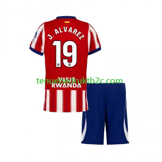 Thuisshirt Atlético Madrid Julian Alvarez 19 Voetbalteneu Kinderen 2026-27 S-S