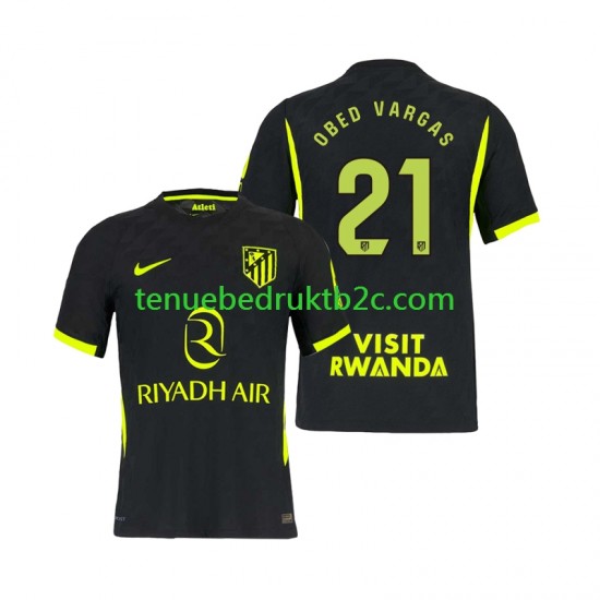 Uitshirt Atlético Madrid Obed Vargas 21 Mannen 2026-27 S-S