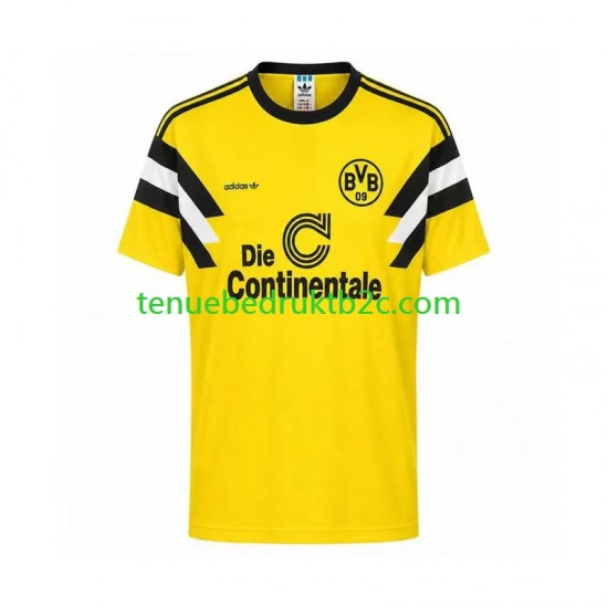 Thuisshirt Retro Borussia Dortmund 1989 Mannen S-S