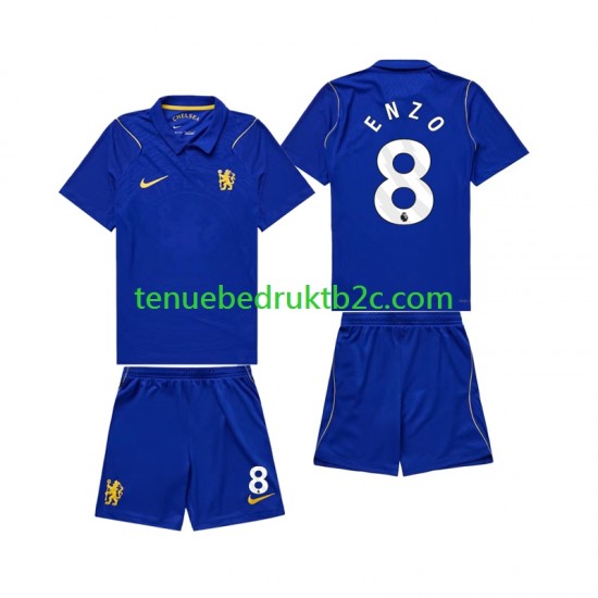 Thuisshirt Chlesea Enzo Fernandez 8 Voetbalteneu Kinderen 2026-27 S-S