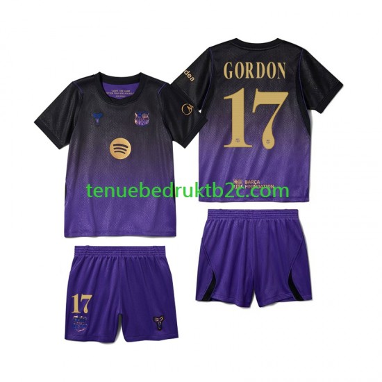Uitshirt FC Barcelona Anthony Gordon 17 Voetbalteneu Kinderen 2026-27 S-S