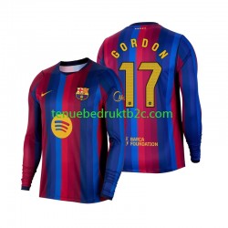 Thuisshirt FC Barcelona Anthony Gordon 17 Mannen 2026-27 L-S