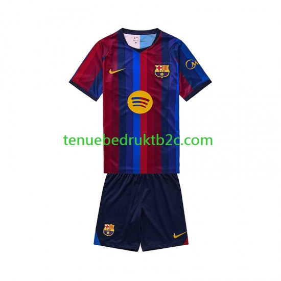 Thuisshirt FC Barcelona Voetbalteneu Kinderen 2026-27 S-S