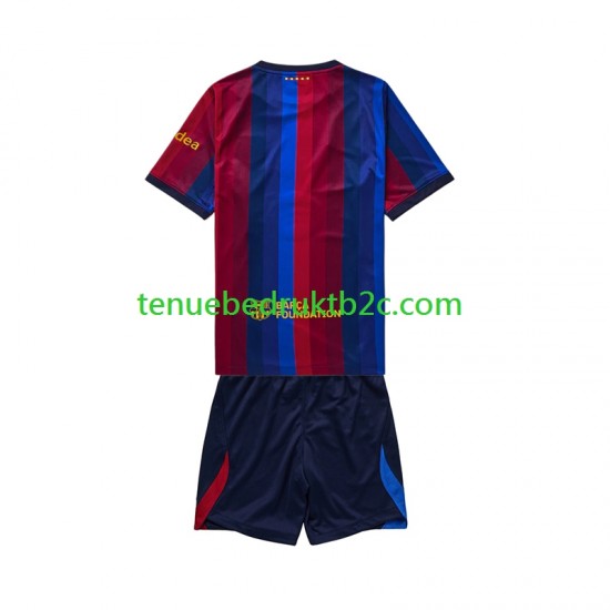 Thuisshirt FC Barcelona Voetbalteneu Kinderen 2026-27 S-S