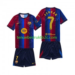 Thuisshirt FC Barcelona Ferran Torres 7 Voetbalteneu Kinderen 2026-27 S-S