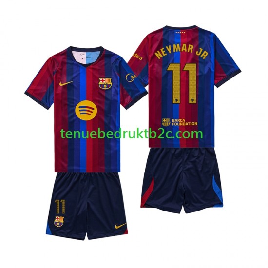 Thuisshirt FC Barcelona Neymar JR 11 Voetbalteneu Kinderen 2026-27 S-S