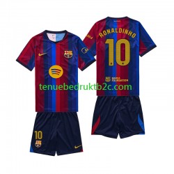 Thuisshirt FC Barcelona RONALDINHO 10 Voetbalteneu Kinderen 2026-27 S-S