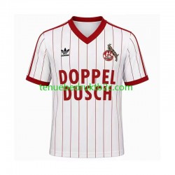 Thuisshirt Retro FC Köln 1982 1983 Mannen S-S