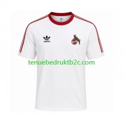 Thuisshirt Retro FC Köln 1986 1987 Mannen S-S