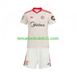 Thuisshirt Retro Sevilla FC Voetbalteneu Kinderen 2025-26 S-S