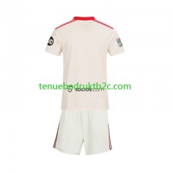 Thuisshirt Retro Sevilla FC Voetbalteneu Kinderen 2025-26 S-S