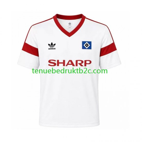 Thuisshirt Retro Hamburger SV 1988 Mannen S-S