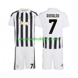 Thuisshirt Juventus Cristiano Ronaldo 7 Voetbalteneu Kinderen 2026-27 S-S