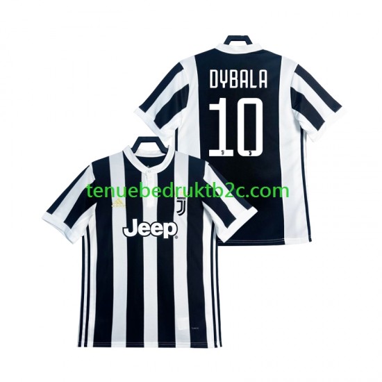 Thuisshirt Retro Juventus DYBALA 21 2017 2018 Mannen S-S