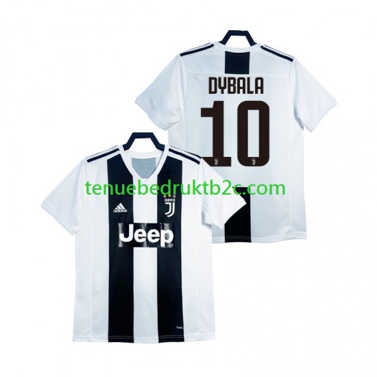Thuisshirt Retro Juventus DYBALA 21 2018 2019 Mannen S-S