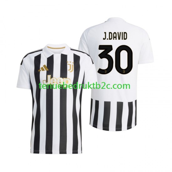 Thuisshirt Juventus Jonathan David 30 Mannen 2026-27 S-S