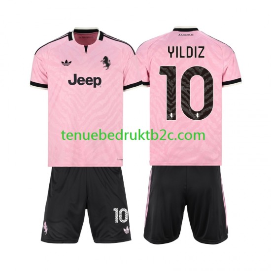Uitshirt Juventus Kenan Yildiz 10 Voetbalteneu Kinderen 2026-27 S-S