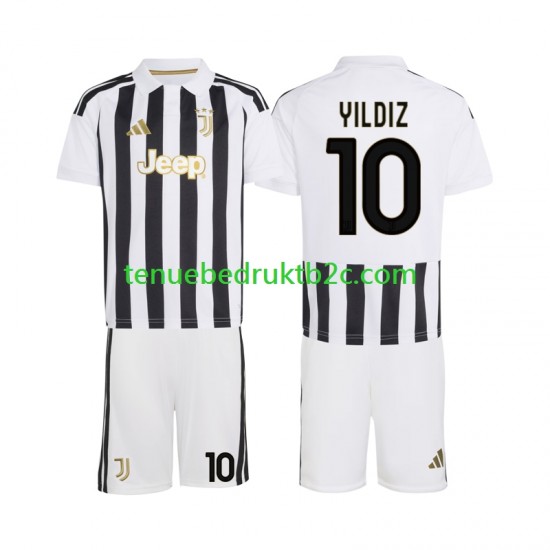 Thuisshirt Juventus Kenan Yildiz 10 Voetbalteneu Kinderen 2026-27 S-S