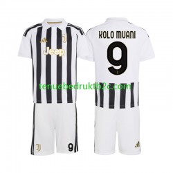 Thuisshirt Juventus Randal Kolo Muani 9 Voetbalteneu Kinderen 2026-27 S-S