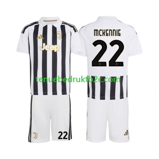 Thuisshirt Juventus Weston McKennie 22 Voetbalteneu Kinderen 2026-27 S-S