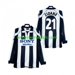 Thuisshirt Retro Juventus ZIDANE 21 1997 Mannen 1998 L-S