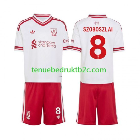 Uitshirt Liverpool Dominik Szoboszlai 8 Voetbalteneu Kinderen 2026-27 S-S