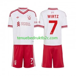 Uitshirt Liverpool Florian Wirtz 7 Voetbalteneu Kinderen 2026-27 S-S