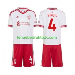 Uitshirt Liverpool Virgil van Dijk 4 Voetbalteneu Kinderen 2026-27 S-S