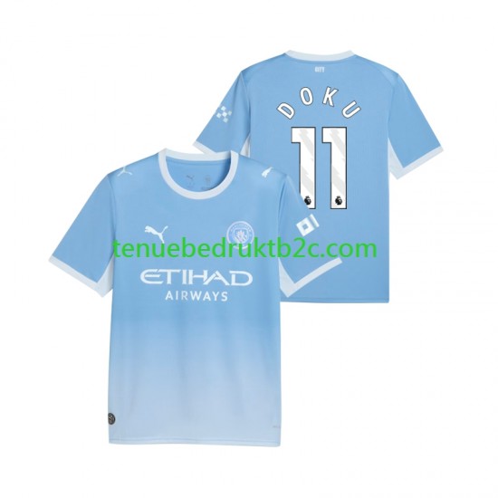 Thuisshirt Manchester City Jeremy Doku 11 Mannen 2026-27 S-S
