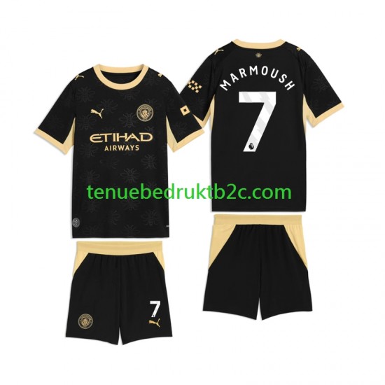 Uitshirt Manchester City Omar Marmoush 7 Voetbalteneu Kinderen 2026-27 S-S